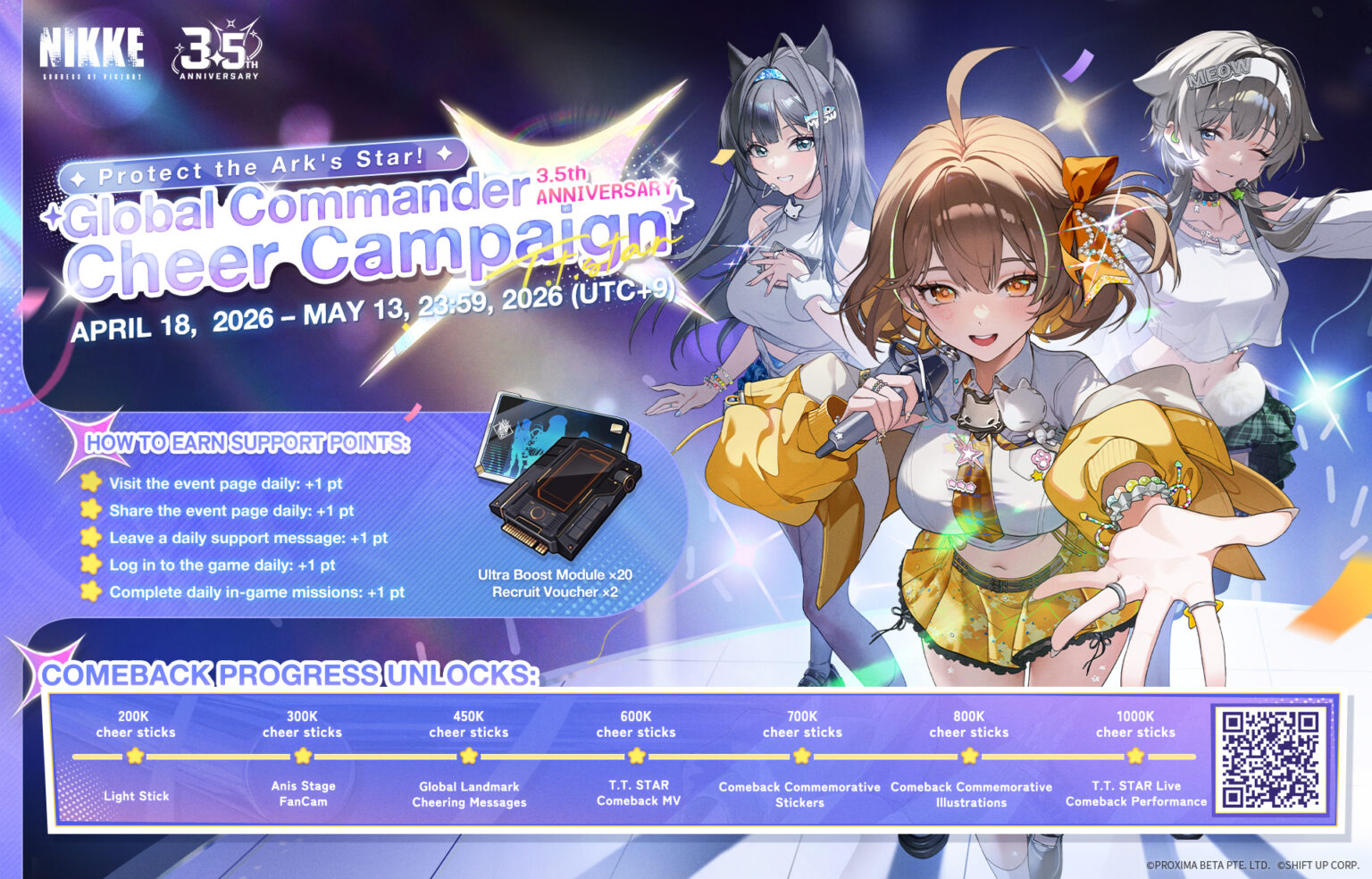 Nikke R3 GODDESS OF VICTORY: NIKKE | 3.5th Anniversary - Level Infinite