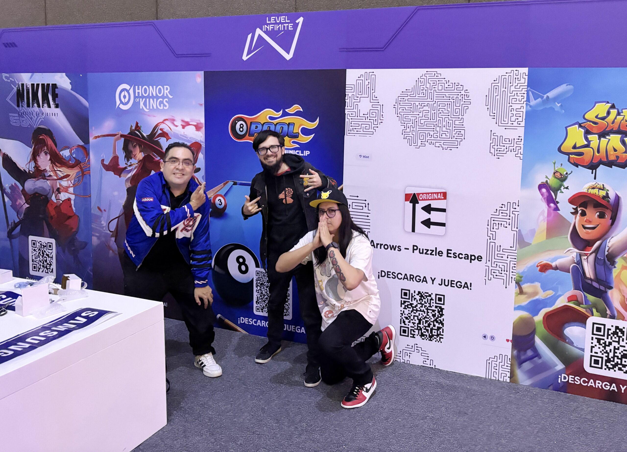 Level Infinite at S Factor X3: One Weekend, Five Games